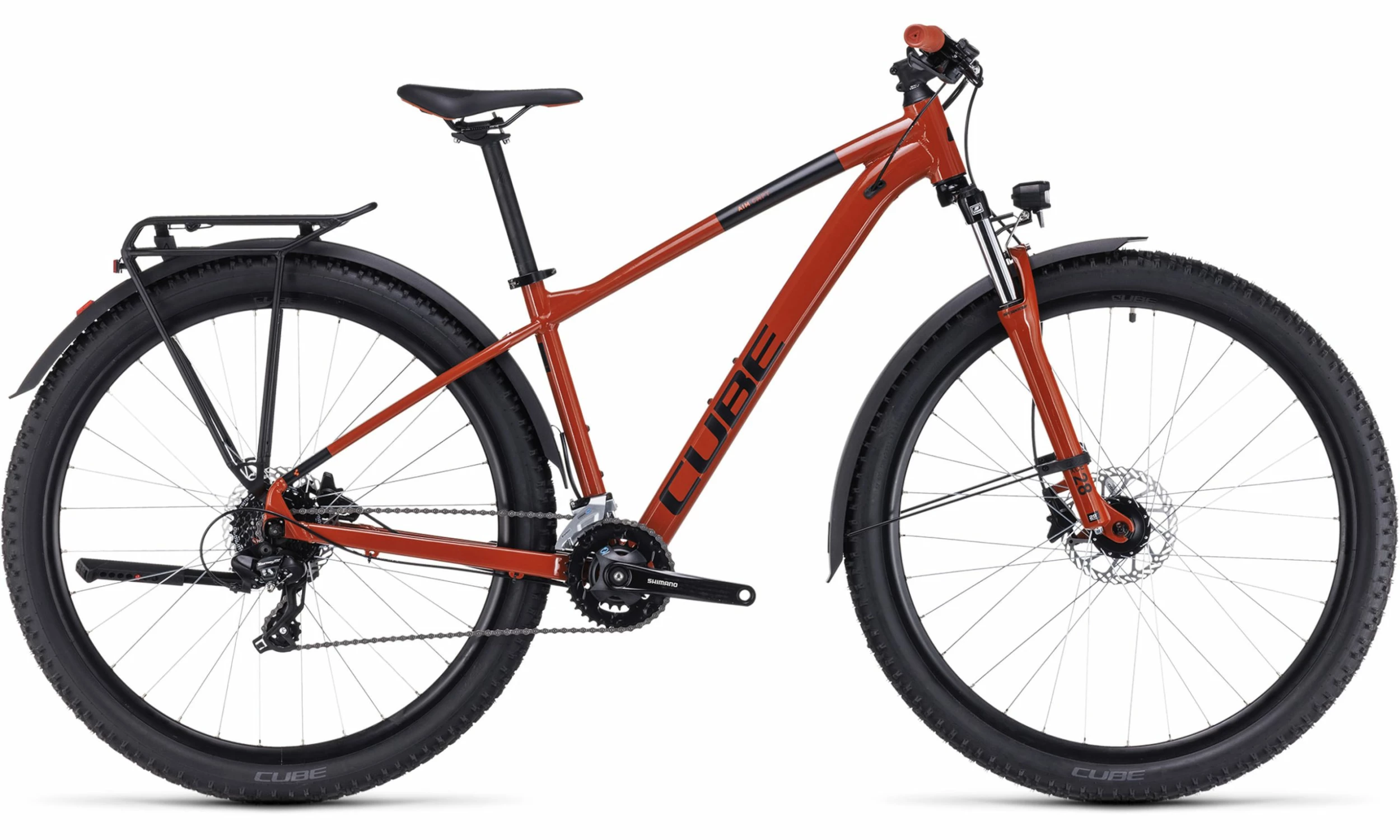 Cube Cube Aim Allroad Brickred´n´black 2023