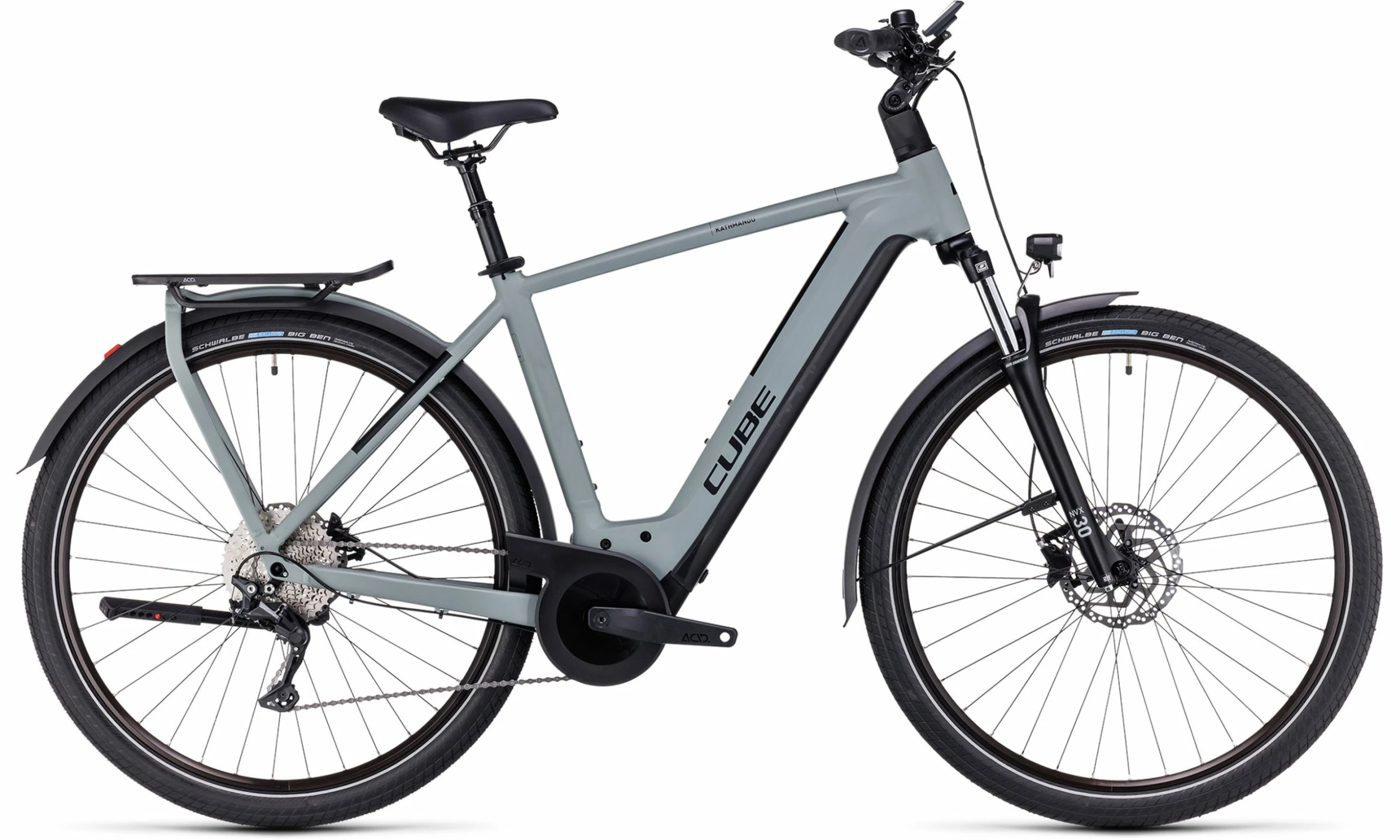 Cube Cube Kathmandu Hybrid ONE 625 Swampgrey´n´black 2023