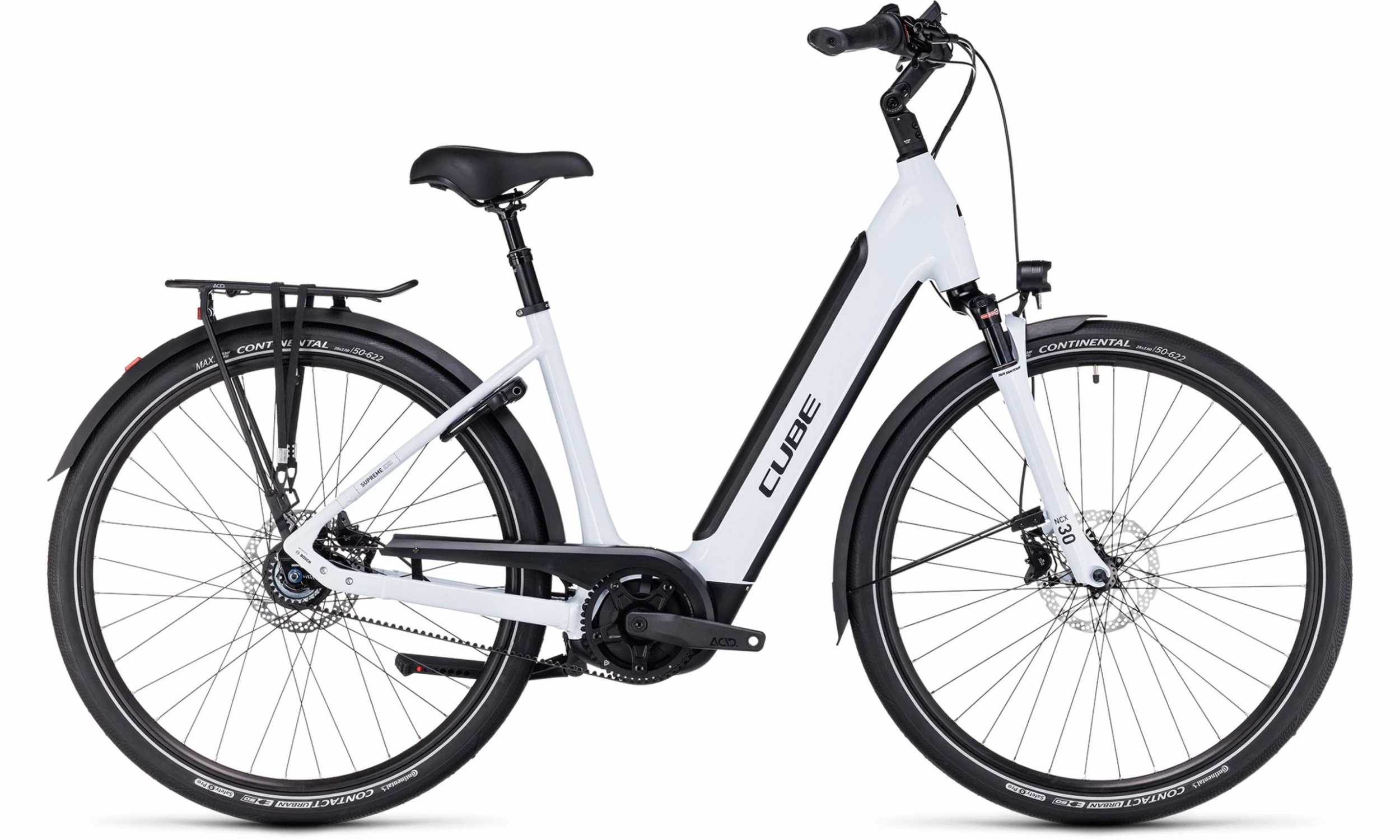 Cube Cube Supreme Hybrid EXC 625 Flashwhite´n´black 2023